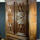 Armoire Bourguignonne époque Louis XIII A Pointes De Diamant
