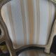 Pair of Louis XV style convertible armchairs