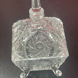 Cut glass sugar bowl 18 cm