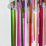 Mid-century design glass ceiling lamp, 1970s