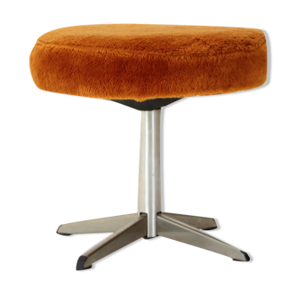 Swivel stool or footstool, czechoslovakia,1970s