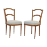 Paire de chaises vers 1900