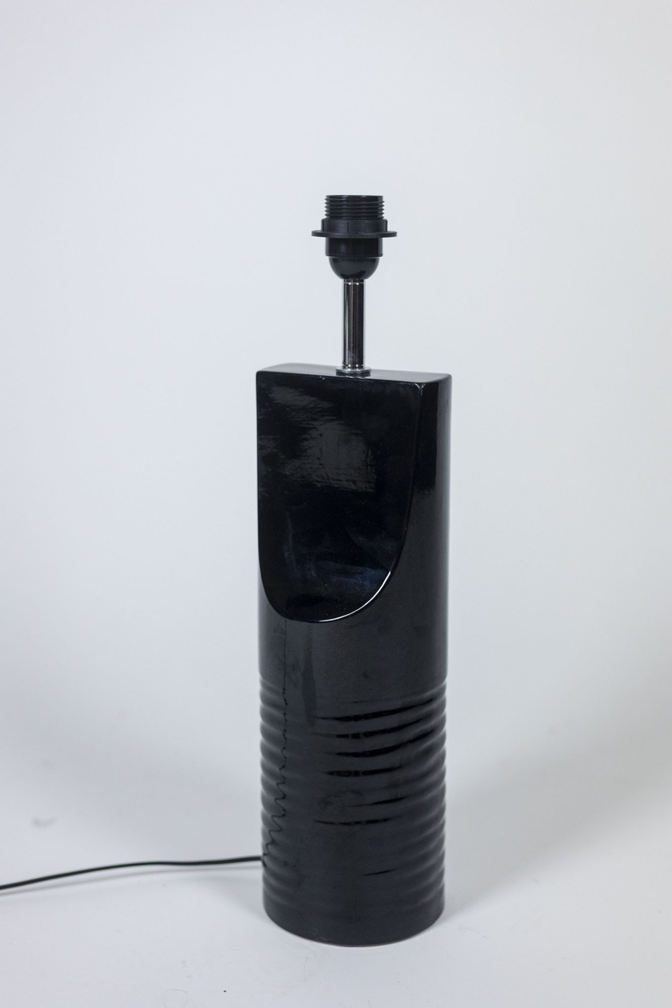 Lampe « sifflet » en céramique, années 1980