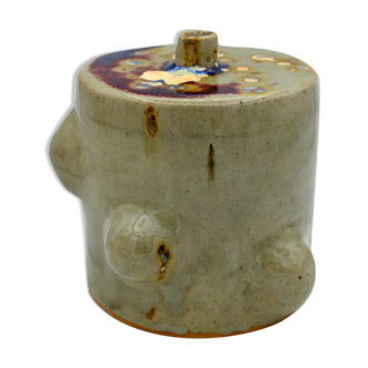 Ceramic soliflore vase / sandstone bottle