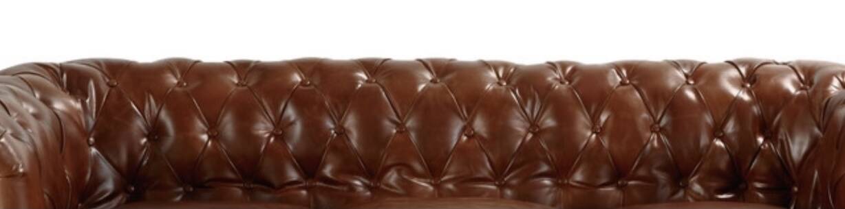 Vintage Chesterfield leather sofa