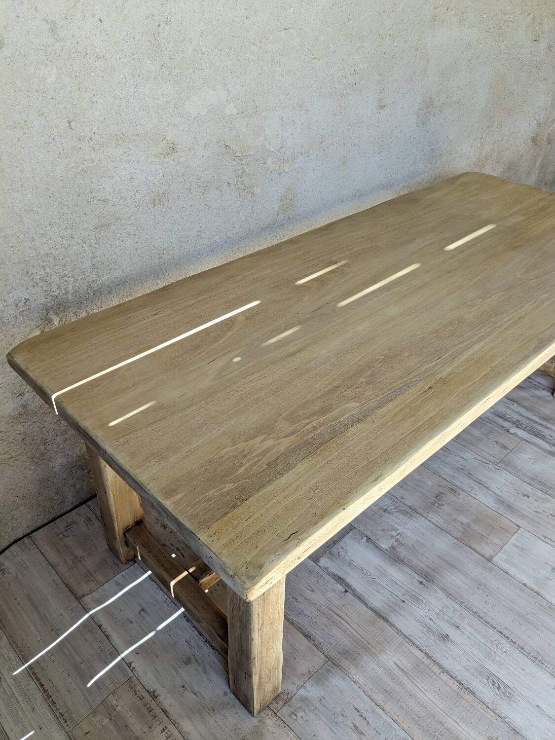 Table de ferme en bois massif
