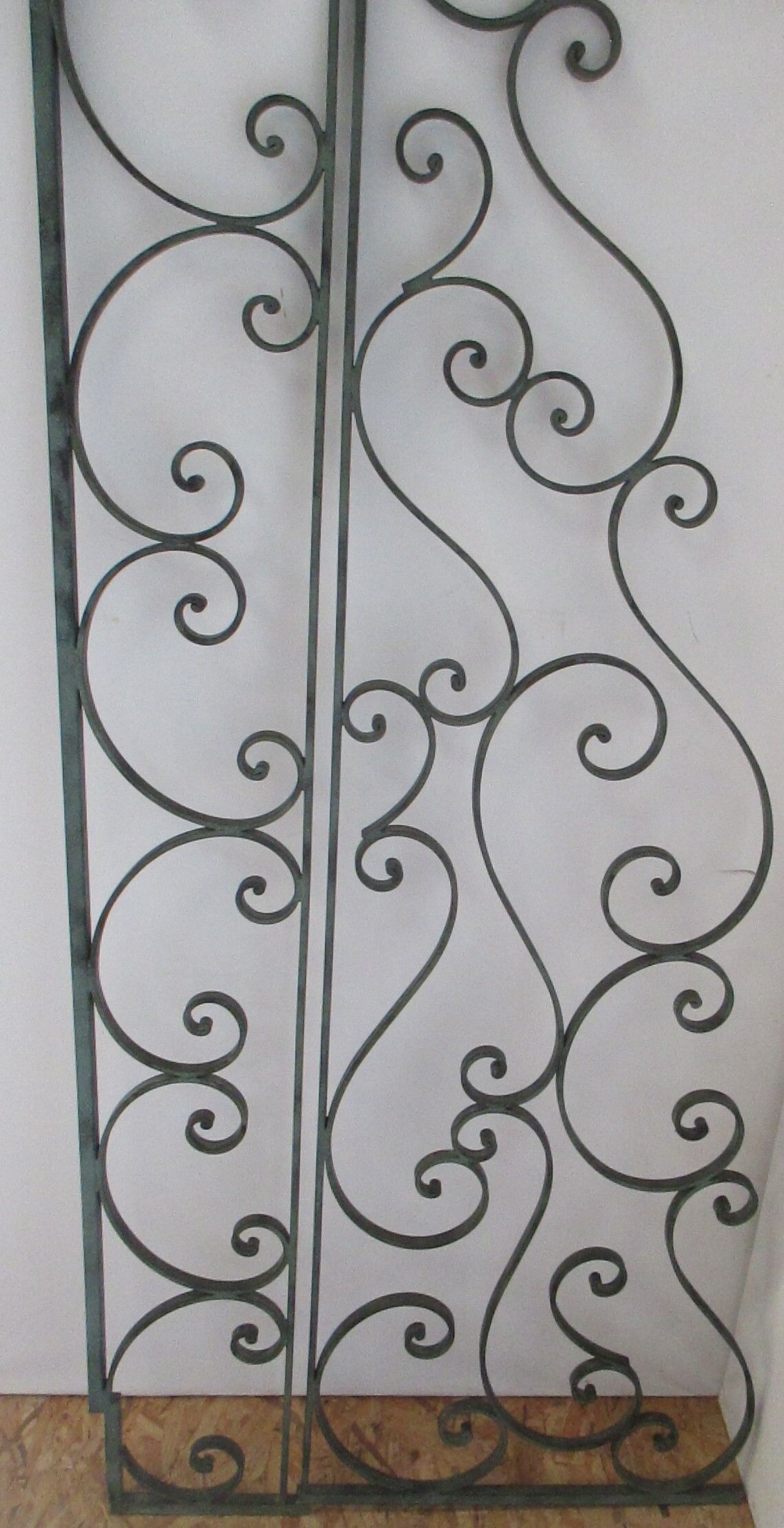 Grille en fer forgé 1930 diviseur de pièce