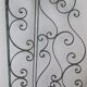Grille en fer forgé 1930 diviseur de pièce