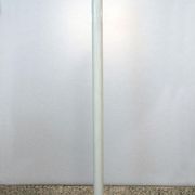 Sloped Italian floor lamp in painted metal 1970