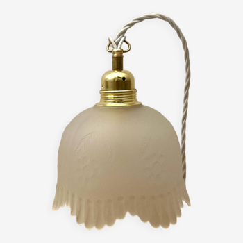 Lampe baladeuse Art Nouveau en verre
