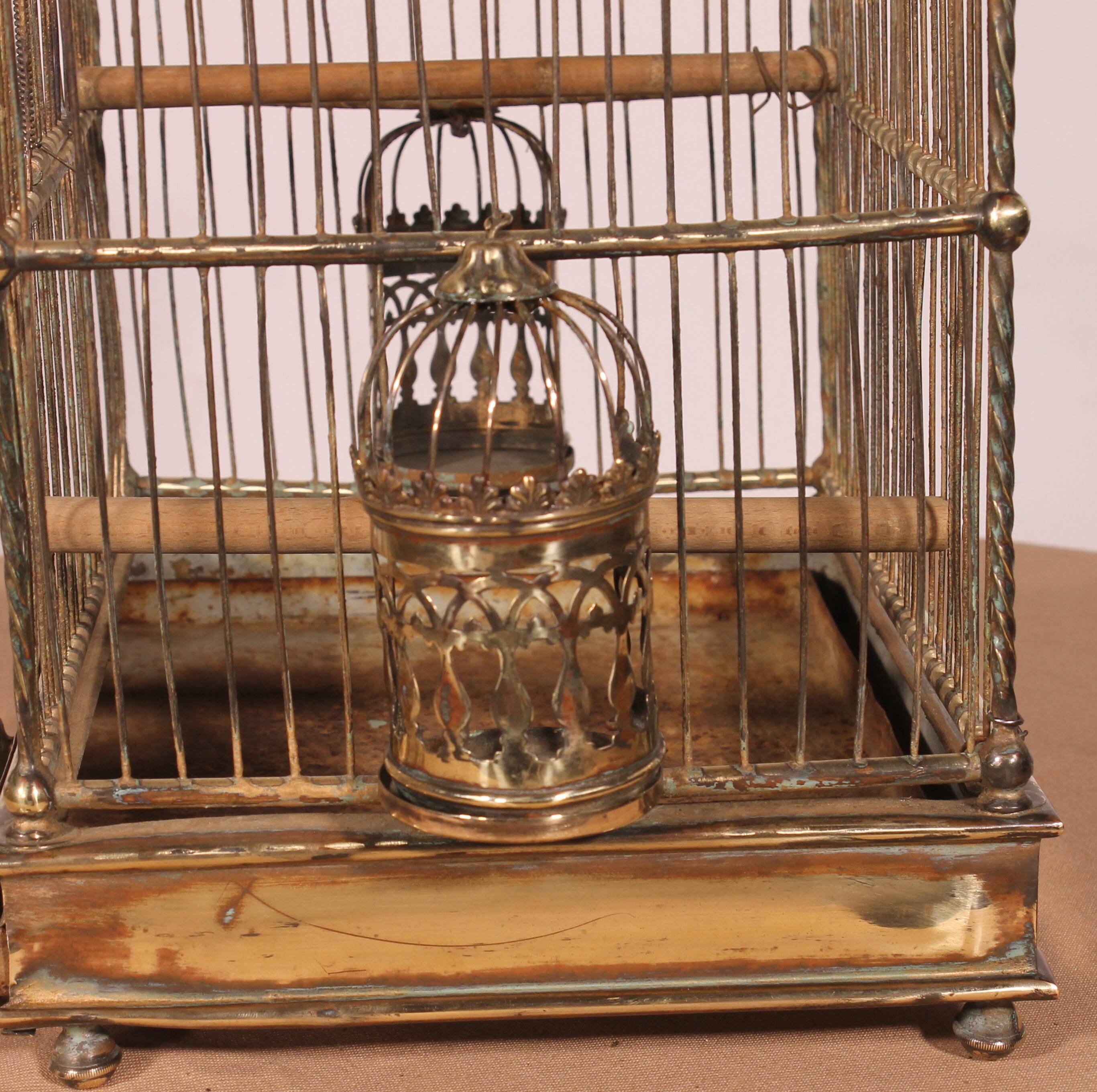 Brass Birdcage - 19th Century