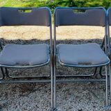 Vintage folding chairs