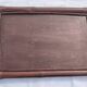 Vintage rectangular mirror in bamboo and rattan from the 60s/70s.