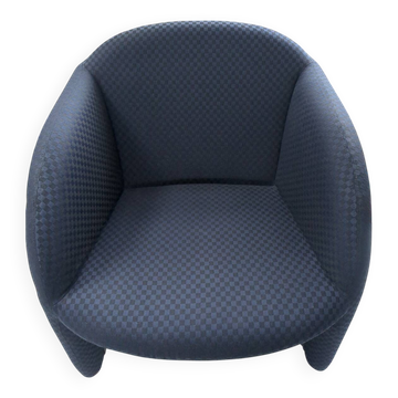 "Ben" armchair by Pierre Paulin for Artifort – 1980s – Geometric fabric