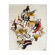 Tapis de la série Caverna vers 1950 243 X 183 cm