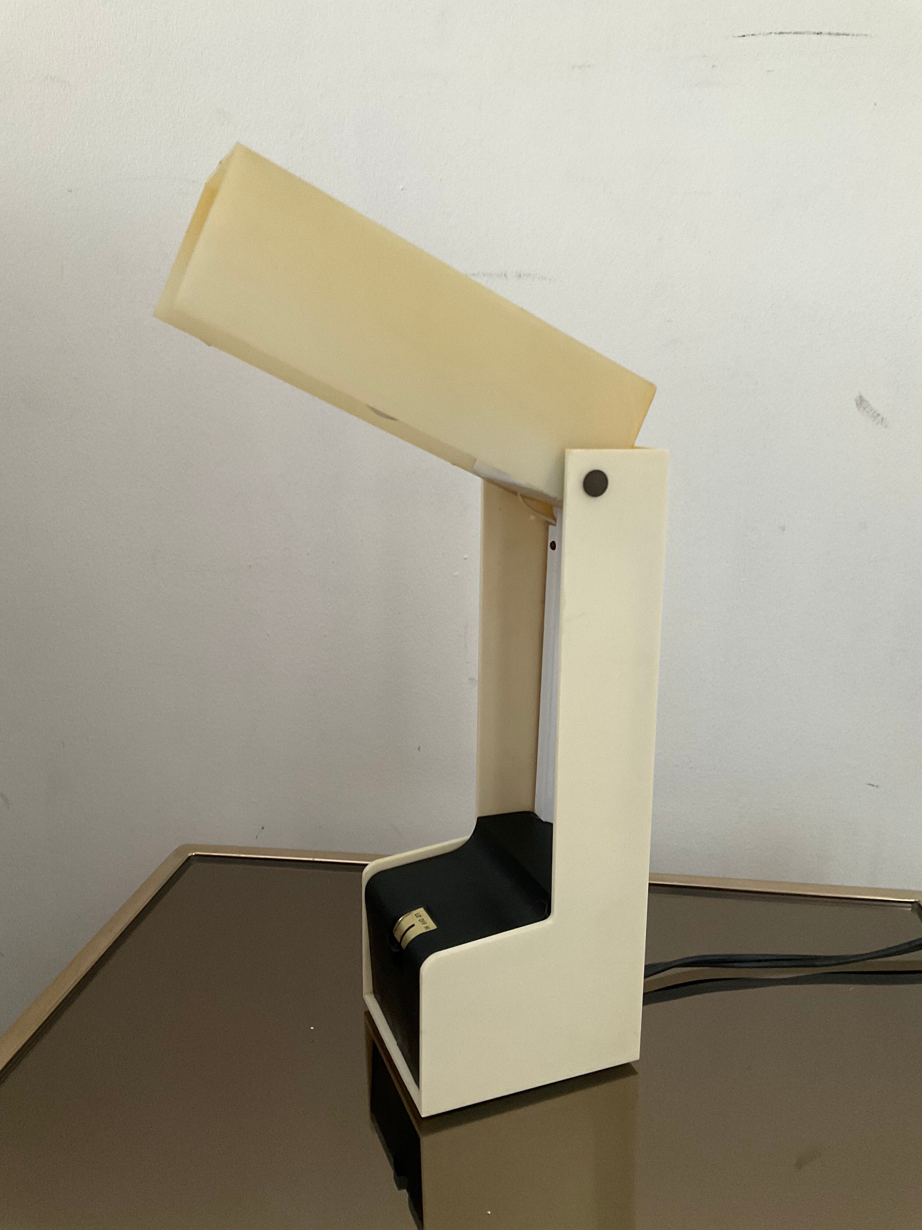 70s desk folding lamp