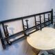 Coat rack in painted wood