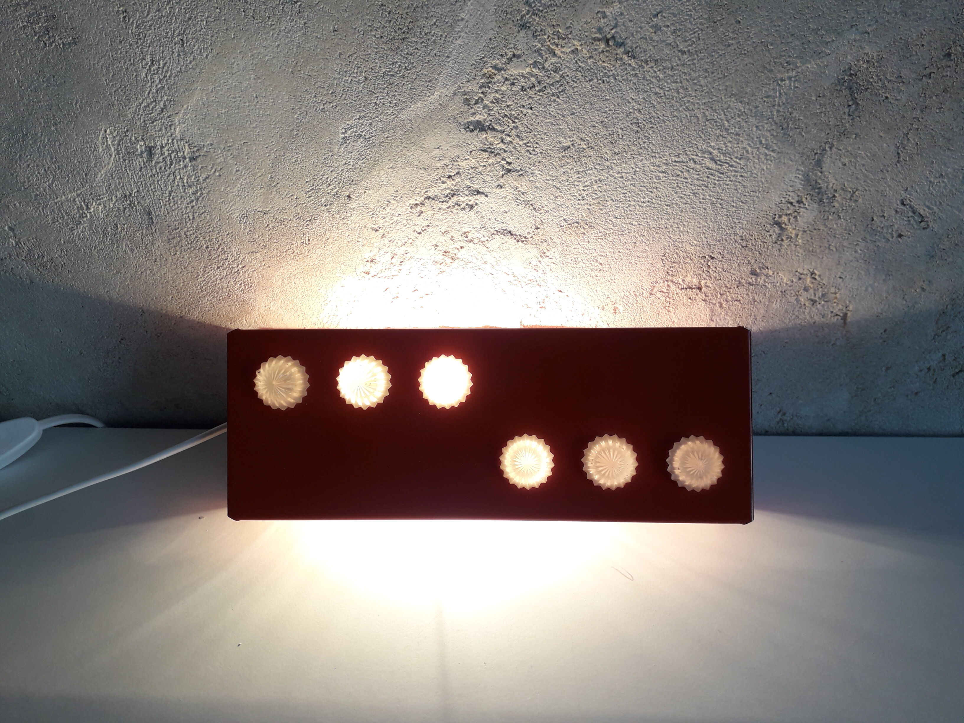 wall lamp with adjustable shutter 70s design Netherlands