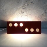 wall lamp with adjustable shutter 70s design Netherlands