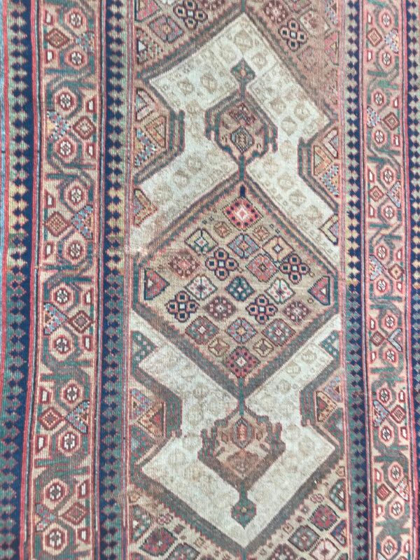Former carpet Persian Sarab done hand 110 X 460 CM Hall