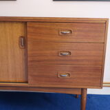 Teak row from the 60s, two sliding doors