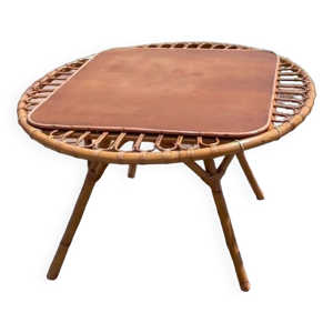 table basse trampoline - travail