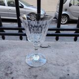 9 Baccarat piccadilly crystal water glasses 22cl h 15cm