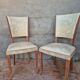 Set of four vintage chairs
