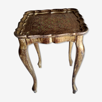 Golden venetian table