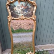 Antique trumeau mirror