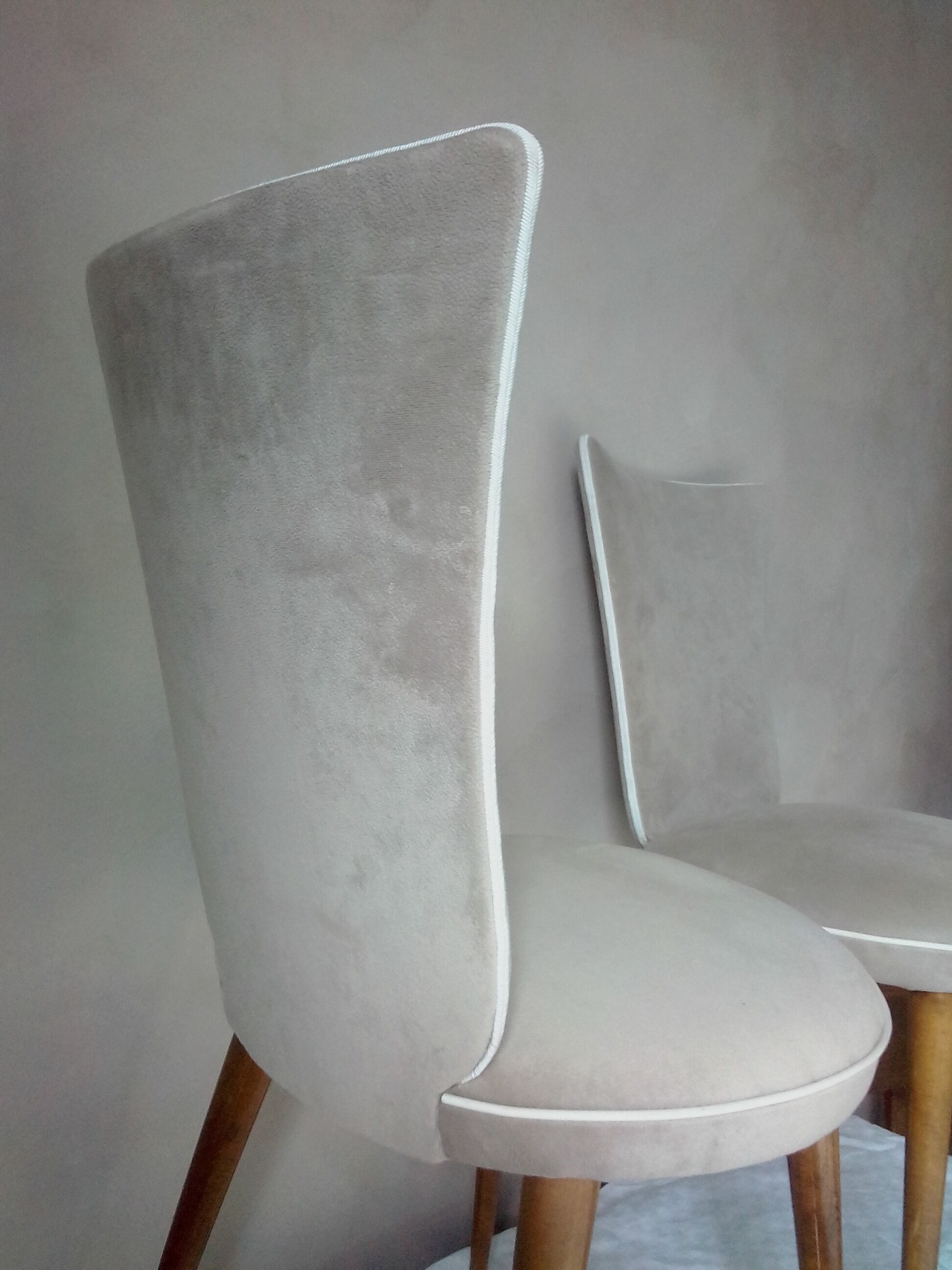 2 cocktail chairs 50s