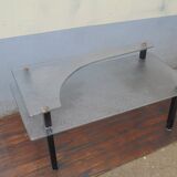 Coffee table in glass from the 1950s