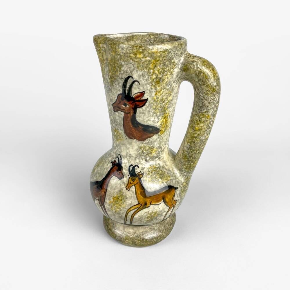 Vase peintures rupestres Lascaux Jacqueline Gelb années 60