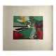 Danièle perré, untitled, 1961. original lithograph signed in pencil
