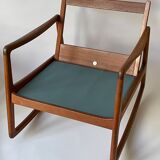 Teak rocking chair by Ole Wanscher, Denmark, 1960s