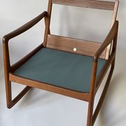 Rocking-chair en teck par Ole Wanscher Danemark Années 1960