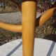 Set of 4 chairs wooden coffee multicore gold and black