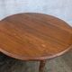 Folding round table