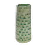 Vase artisanal grès émaillé vert d’eau