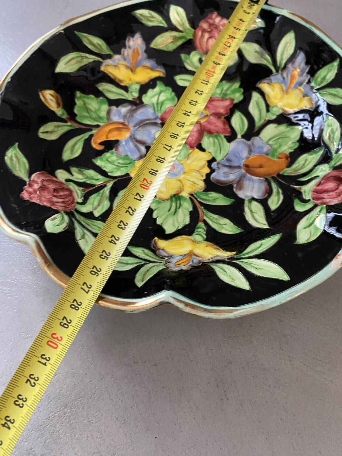 Fruit bowl signed cerart monaco