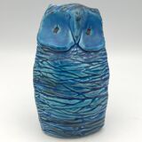 Ceramic OWL Rimini Blu by ALDO LONDI for BITOSSI, Italy