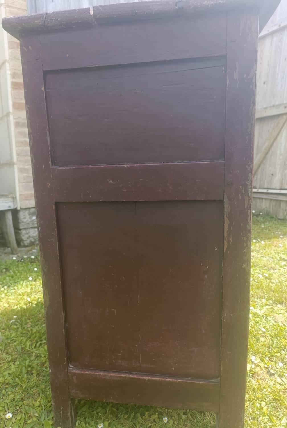 19th-century flour cabinet