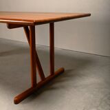 Søren Holst Shaker Dining Table or Desk in solid Cherry Wood, Denmark