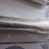 12 silver metal knives