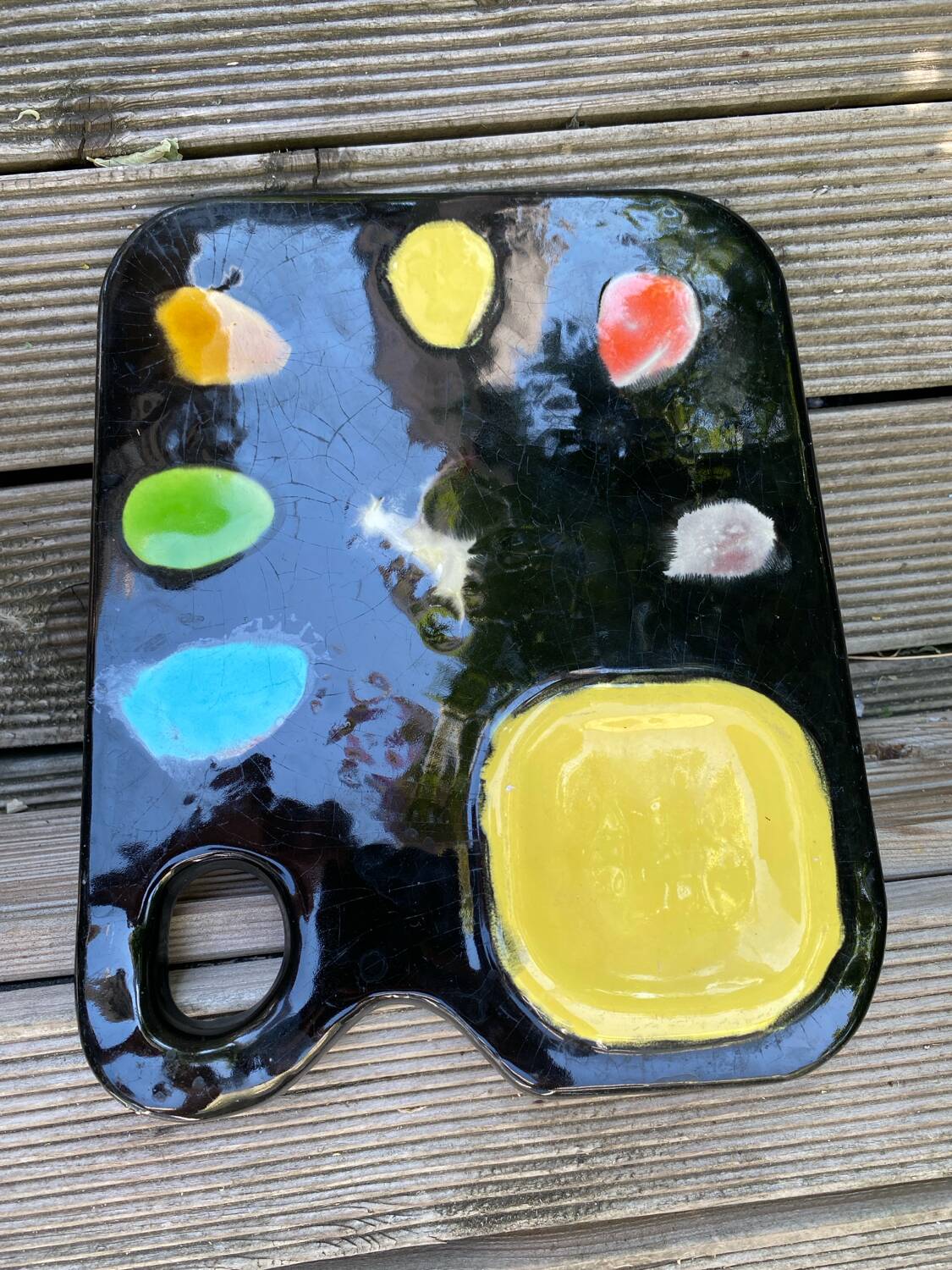 Plat palette de peinture