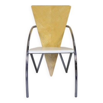 Fauteuil postmoderne de Klaus Wettergren, Danemark 1980