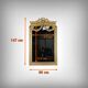 Important gilded wooden mirror, Louis XVI style – second half of the 19th century
