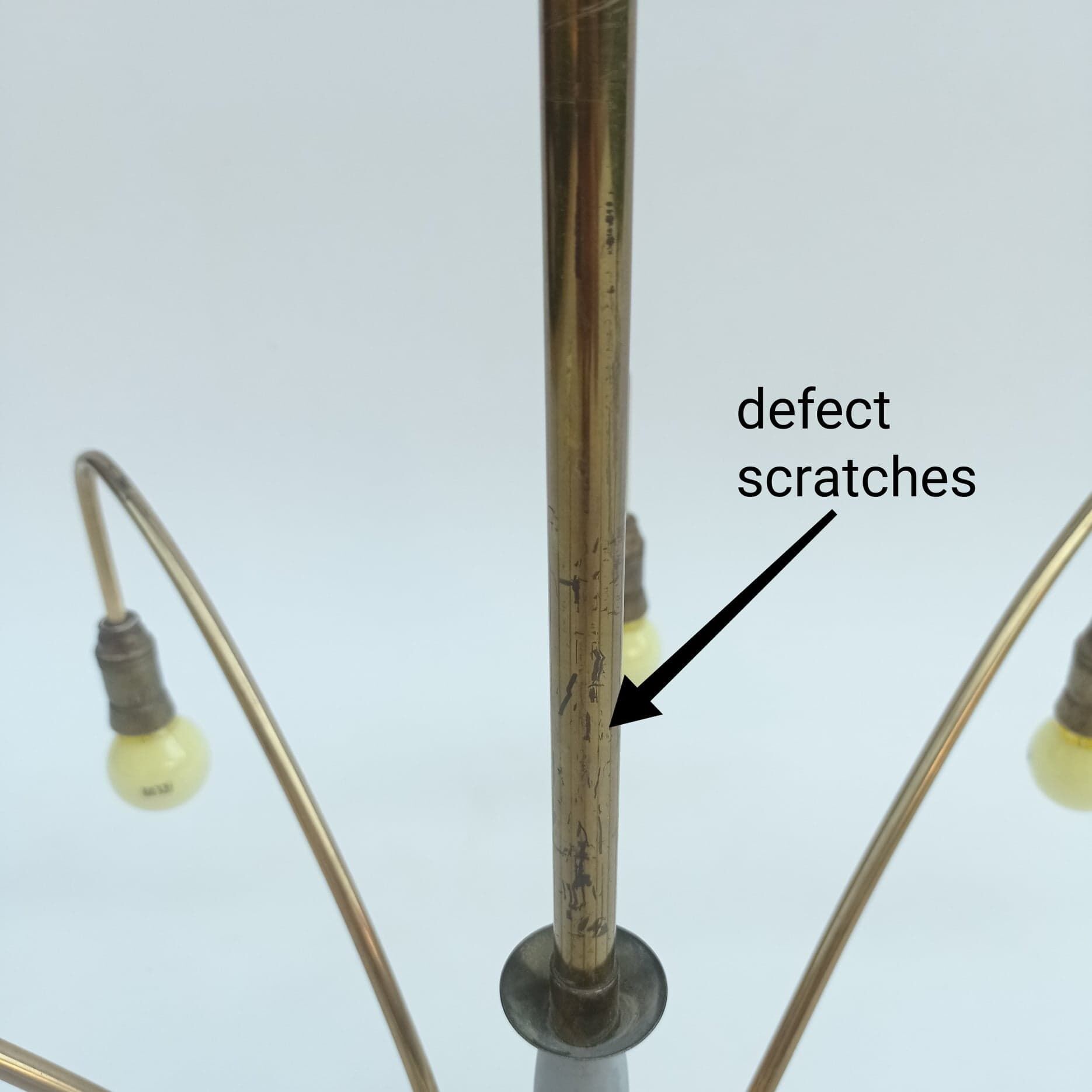 Ceiling lamp from the 1970s, Germany