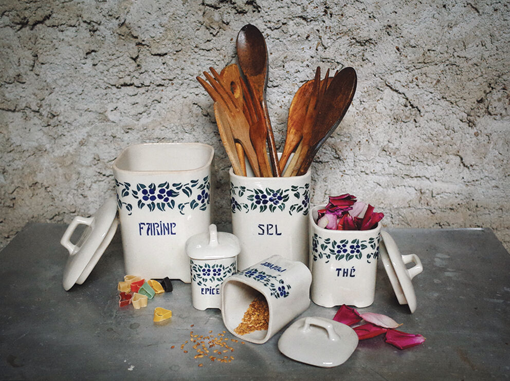 Trundle spice pots vegetable décor