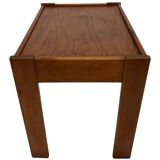 Vintage set of 3 side tables nesting pine wood 60s